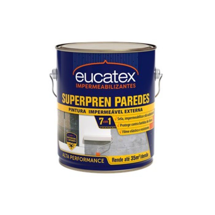 SUPERPREN PAREDE BRANCO 3 6 KG EUCATEX Xangrilá Tintas